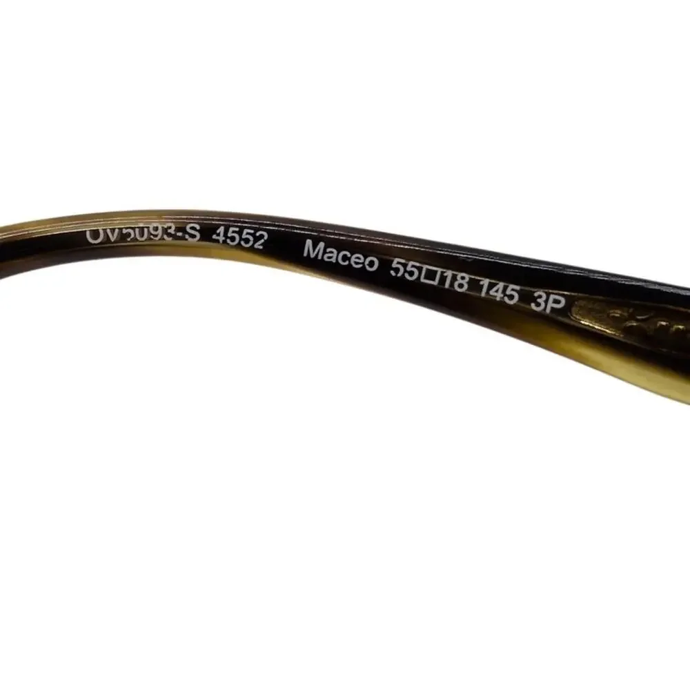 Oliver Peoples Maceo Brown Sunglasses 55 18 145 - Frames Only - OV5093-S